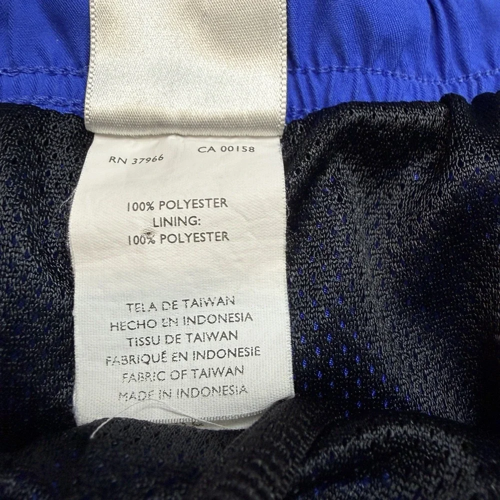 Nike Silver Tag Athletic Shorts XL  Blue 7" Inseam Retro Running Y2K Swim - Picture 5 of 9